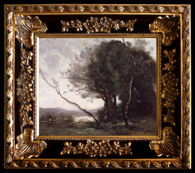 framed  Jean Baptiste Simeon Chardin The Leaning Tree Trunk, Ta044